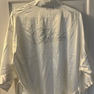 Bride robe